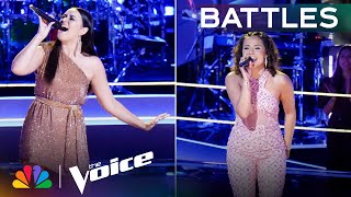 Juliette Ojeda and Kristen Brown's "That's The Way It Is" Earns High Praise | The Voice Battles