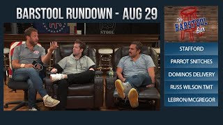Barstool Rundown - August 29, 2017