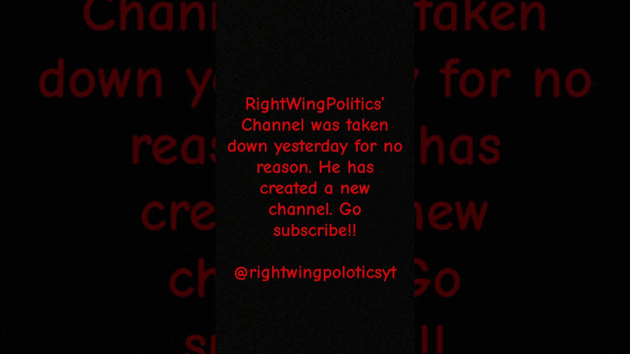 ‪@RightWingPoliticsYT‬