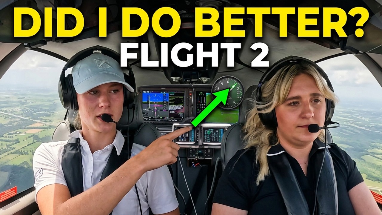 Learning the Cirrus SR20: Did I Get Better? Flight 2