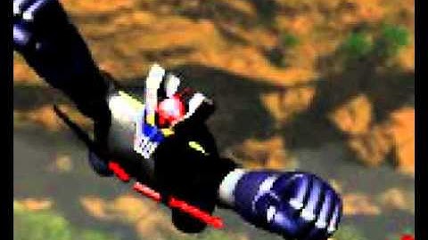 PS1(플스1) 슈퍼로봇대전(슈로대) 알파 데모 영상 마징가Z 스크랜더