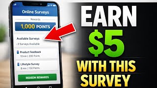 Earn 5 With This Survey 2026 My Experience
