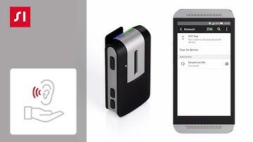 How to pair Signia StreamLine Mic with your hearing aids | Signia Hearing Aids