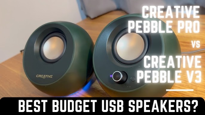 Creative Pebble Pro - Compact PC speakers review - TV HiFi Pro in English