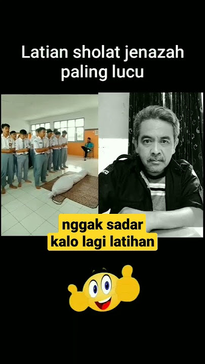 Latihan sholat jenazah paling bikin ketawa #funnyvideo #prank pocong #shorts