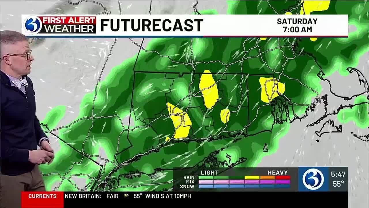 WEATHER: Clear weather on the way after rain hits Saturday - YouTube
