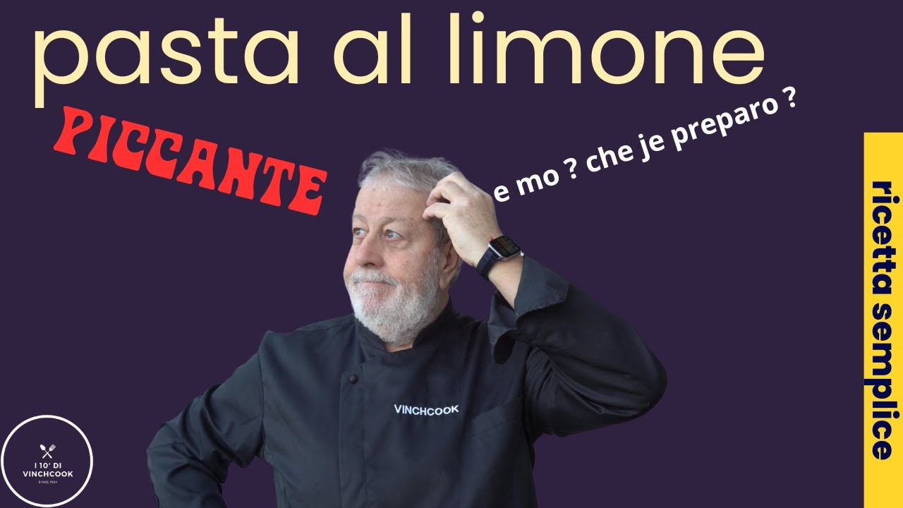 Pasta al limone cremosa