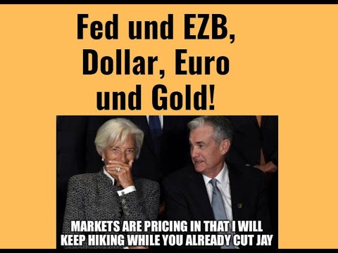 Fed und EZB, Dollar, Euro und Gold! Videoausblick