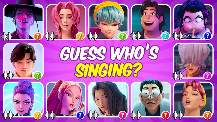 Guess KPop Demon Hunters Songs & Characters by Their Voice ~ Ultimate KPop Quiz ~ Saja Boys