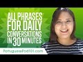 All Phrases You Need for Daily Conversations in Portuguese