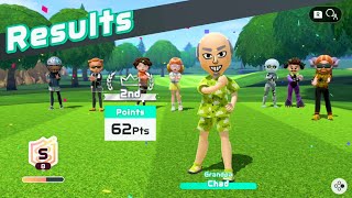 One Of My BEST Performances Ever! (Switch Sports Golf)