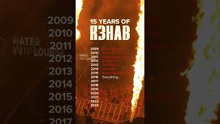 15 YEARS OF R3HAB 🔥 Which is your favourite?