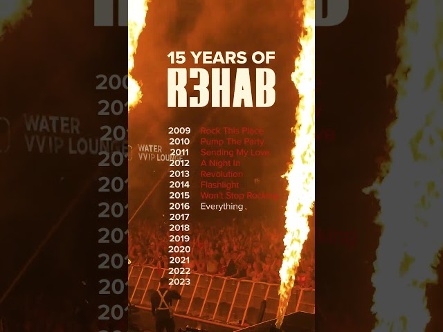 15 YEARS OF R3HAB 🔥 Which is your favourite?