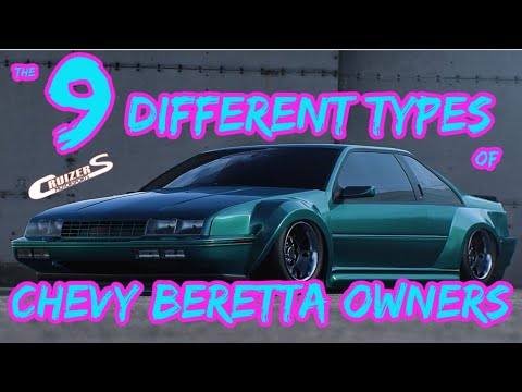 9 Different Types of Chevrolet Beretta Owners
