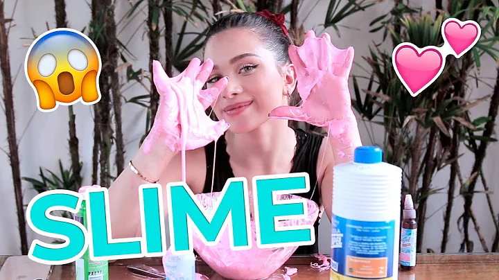 TENTEI FAZER SLIME! SER QUE DEU CERTO?!