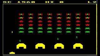 ACORN BBC MICRO PROTON Invaders SPACE INVADERS CLONE WITH MANY DIFFICULTY MODES IJK Software 1982 PA