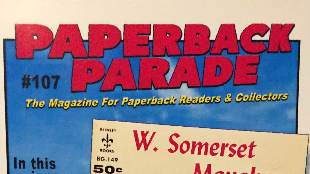 “Paperback Parade 107 “ Vintage Paperback & Book Collectors Magazine