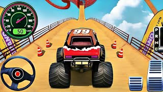 Impossible Driver Monster Truck Mega Ramp Stunt Racing - Unlimited Car Stunts GT Racing - Part #149 screenshot 5