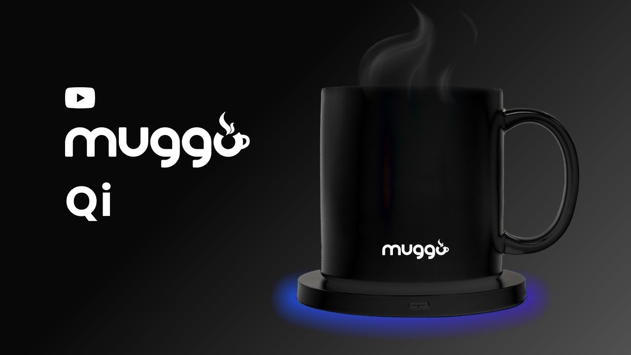 MUGGO QI // Self-Heated Mug + Wireless Charger Coaster video thumbnail