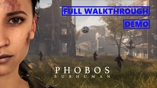 PHOBOS SUBHUMAN Demo | TPS Set In Sci-Fi Athens | FULL WALKTHROUGH | Knight's Game Journey Ep. 20