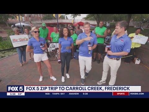 Zip Trip: Carroll Creek, Frederick