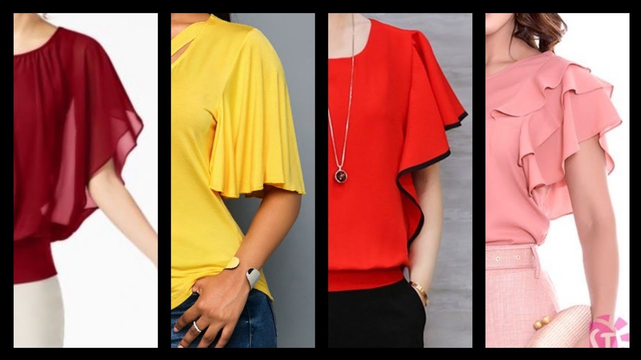 demanding and popular Ruffle sleeves styles and ideas for casual