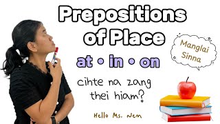 Prepositions of Place: at, in, on | Manglai Sinna