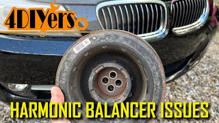 Symptoms of a Failing Harmonic Balancer on a BMW M57 Diesel