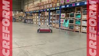 VIPER AGV Free Navigation Crawl-In Driving Demo