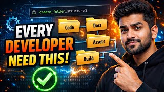 CREATE FOLDER STRUCTURE for your PROJECTS with ONE CLICK and START CODING !!