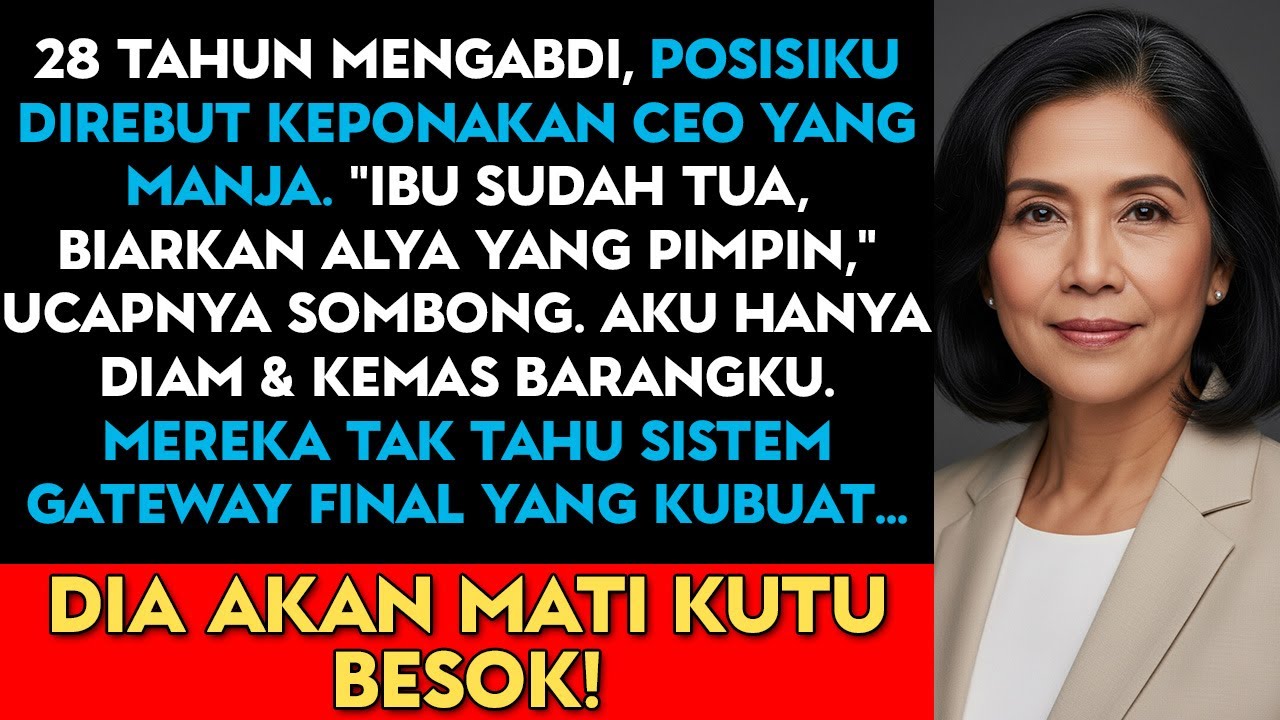 Keponakan CEO Rebut Kursiku & Bilang Aku 