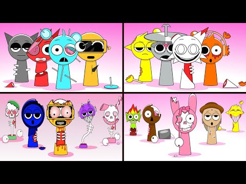 All Sprunki Phase 4 | BEST Incredibox Sprunki Animation Compilation