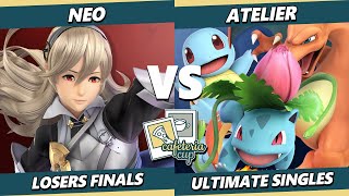 Cafeteria Cup Losers Finals - Neo (Corrin) Vs. Atelier (Pokemon Trainer) Smash Ultimate - SSBU