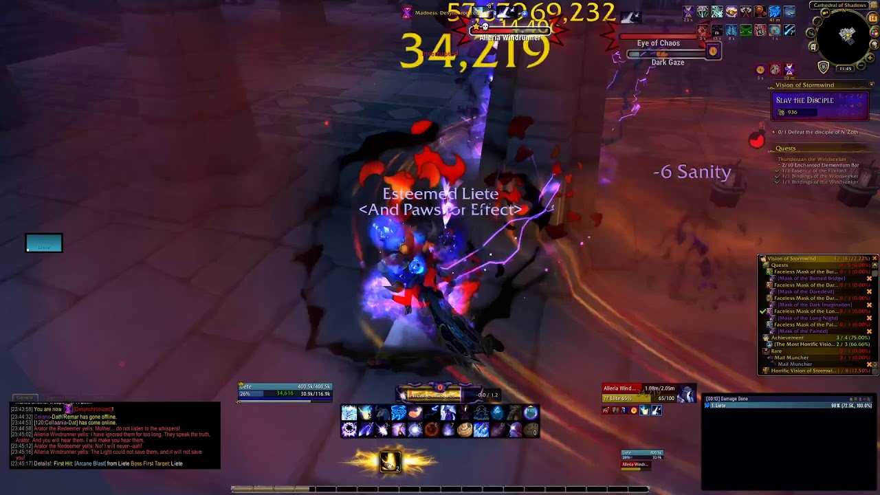 Stormwind Horrific Vision Full Clear