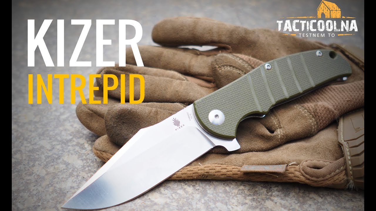 Test nože Kizer Intrepid který je ideální pro EDC