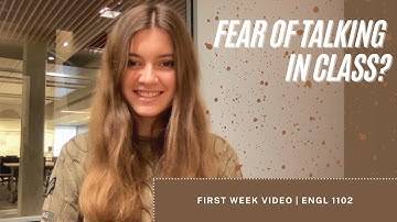 Common First Week Video | ENGL 1102