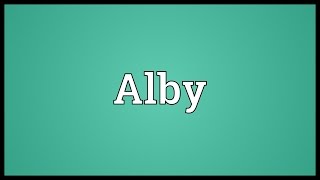 Alby Meaning