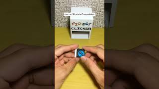 No 3D Printer? No Problem #shorts #fidgettoys #clicker #diy #papercraft