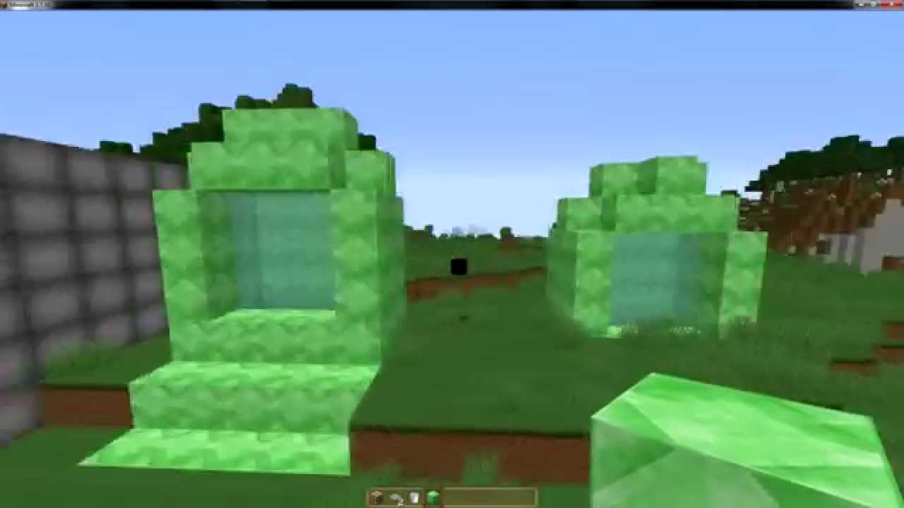 Comment faire un portail de téléportation sur minecraft?! plus ptite