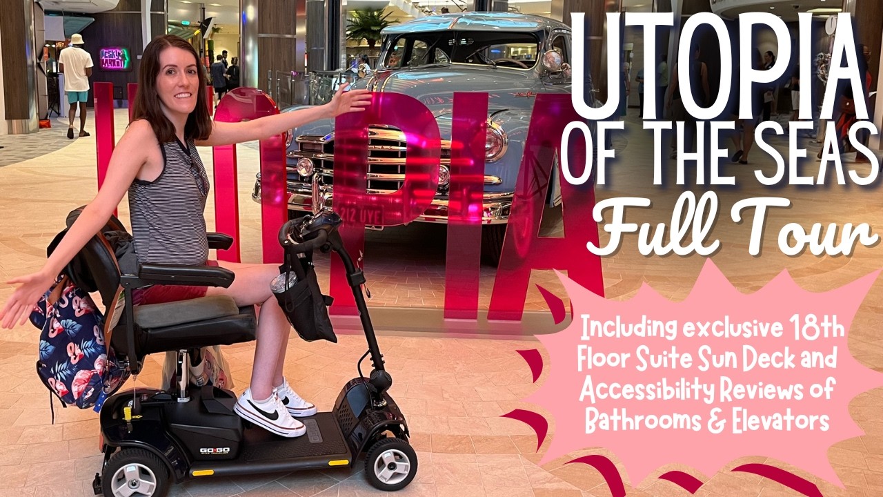 Utopia of the Seas Ship Tour Every Deck Walkthrough Royal Caribbean Cruise Accessibility Review Vlog