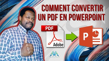 COMMENT CONVERTIR UN PDF EN POWERPOINT?