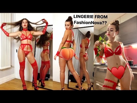 VALENTINES DAY IS HERE! LINGERIE TRY ON ft. FashionNova???