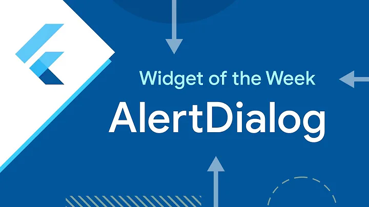 AlertDialog (Flutter Widget of the Week)