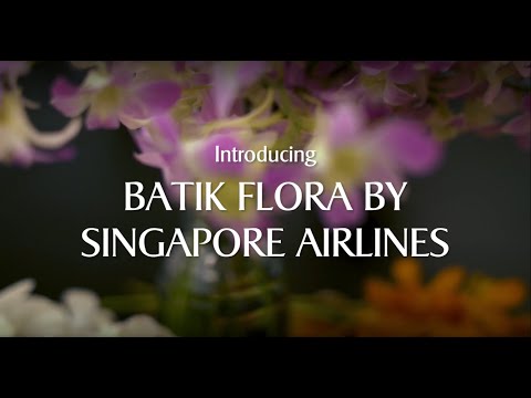 Batik Flora by Singapore Airlines