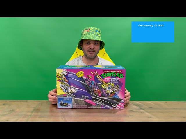Ep 3098 - Teenage Mutant Ninja Turtles Classic Footcruiser Vehicle