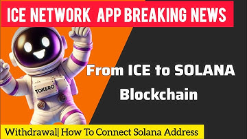 BREAKING!! Crypto Mayor From ICE Blockchain To Solana| How To Connect Solana Address Full Process