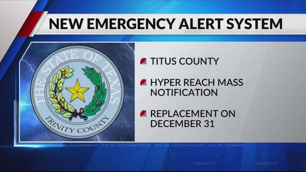 How to sign up for Titus County’s new alert system - YouTube