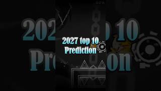 2027 Top 10 Prediction