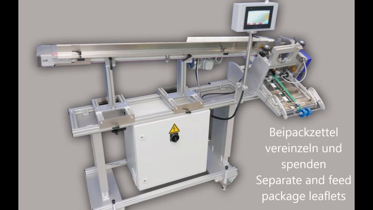 Köra-Packmat - Advanced Feeder Servo AFS-300 mit SZB 1500 und ALV 90 grad