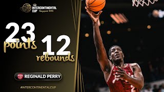 Reginald PERRY (23 PTS/12 REB) | Player Of The Game| ASC vs BULL | FIBA Intercontinental Cup 2023